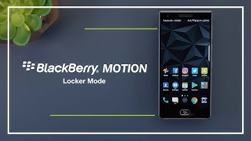 Locker Mode on the BlackBerry Motion helps you protect your photos