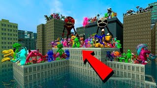 SPARTAN KICK ALL GARTEN OF BANBAN 1-12 in the UNDERWATER CITY in Gmod?!