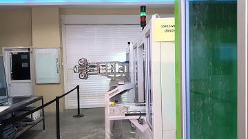 2016-1.8 and 0.9 Side Enrty IML Robot for Round Container-Çildan Mekatronik