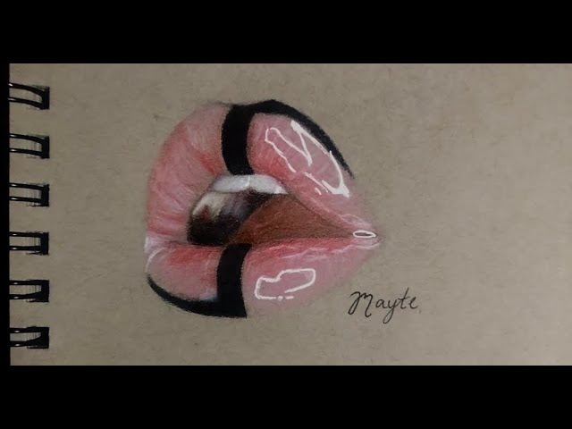 17 Easy Lips Drawing Ideas For Beginners To Try | ArtBeek