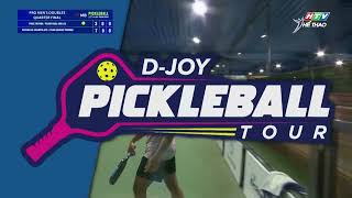 TỨ KẾT ĐÔI NAM PRO: PHUC HUYNH / HOAI ANH vs NICOLAS / QUANG TRUONG | MB PICKLEBALL D-JOY TOUR 2025