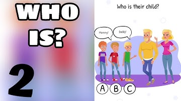 Who Is? Brain Teaser & Riddles || Gameplay Walkthrough || Level 11-20 || #2