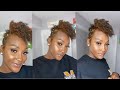 Coloring my hair Ginger+Natural hairstyle