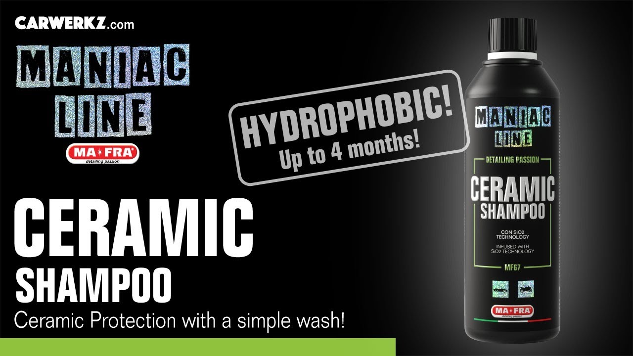 Mafra Maniac Line Ceramic Shampoo 500ml (For Super Hydrophobic