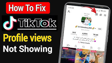 Tiktok Profile view option not availible || Tiktok profile view option show nhe ho rha