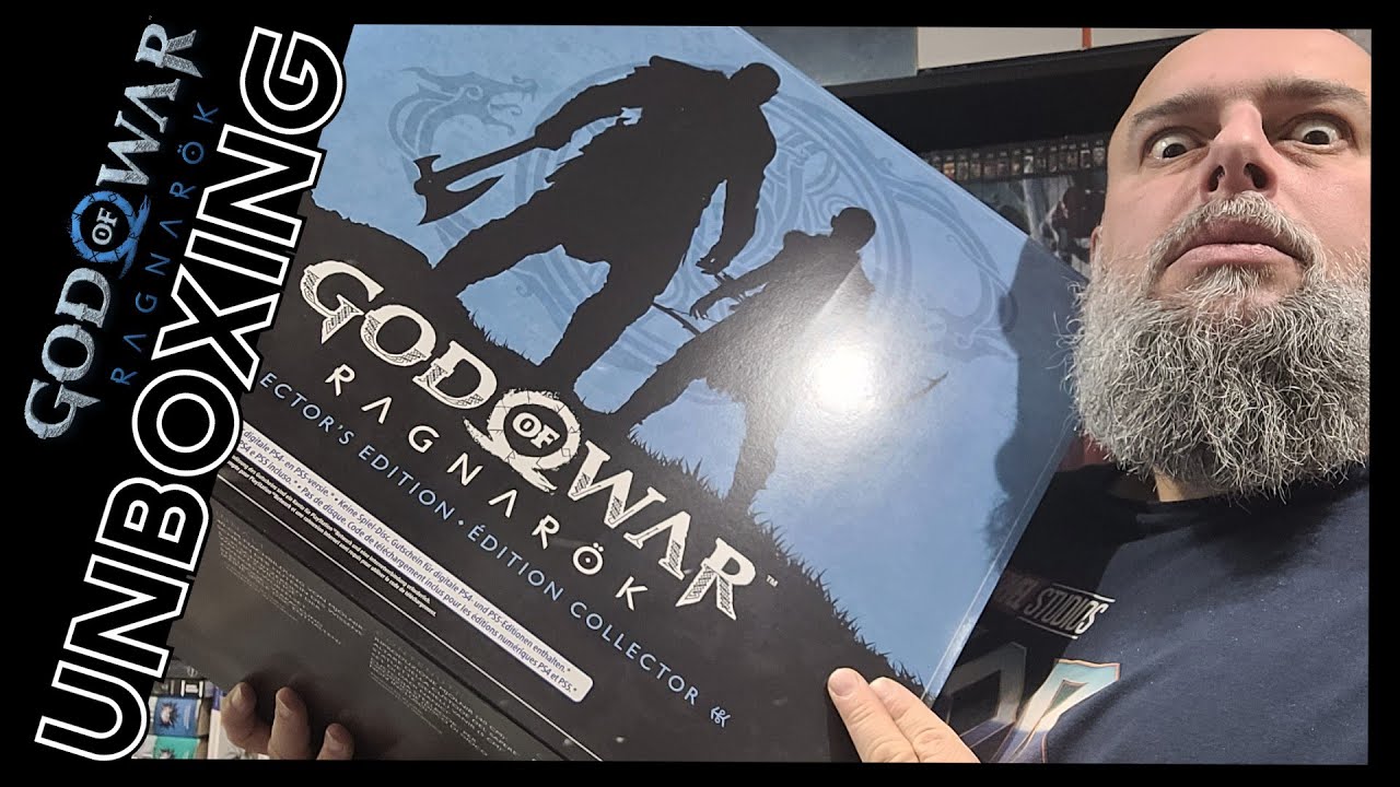God of War Ragnarök : MJÖLNIR REPLICA Unboxing du Collector (Version  Longue 4K) 
