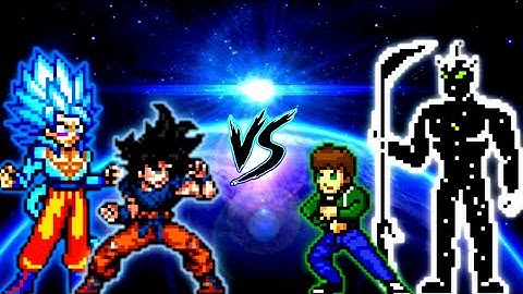 Goku TP V4 OP (all form) VS Ben 10 Ultimate Alien V2 OP (all form) in Jump Force Mugen