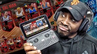 PLAYING NBA LIVE MOBILE & FIFA ON HANDHELD LAPTOP! GPD WIN Unboxing screenshot 2