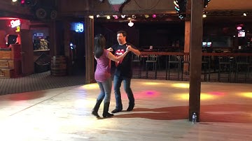 Two Step Underarm Turn to Cross Weave run through