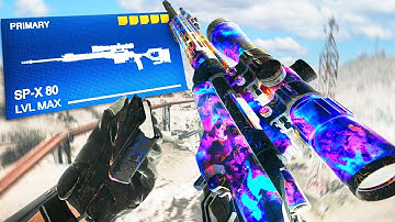 the ULTIMATE SP-X 80 LOADOUT in WARZONE 2 (BEST SNIPER RIFLE CLASS SETUP FOR AGGRESSIVE SNIPING)