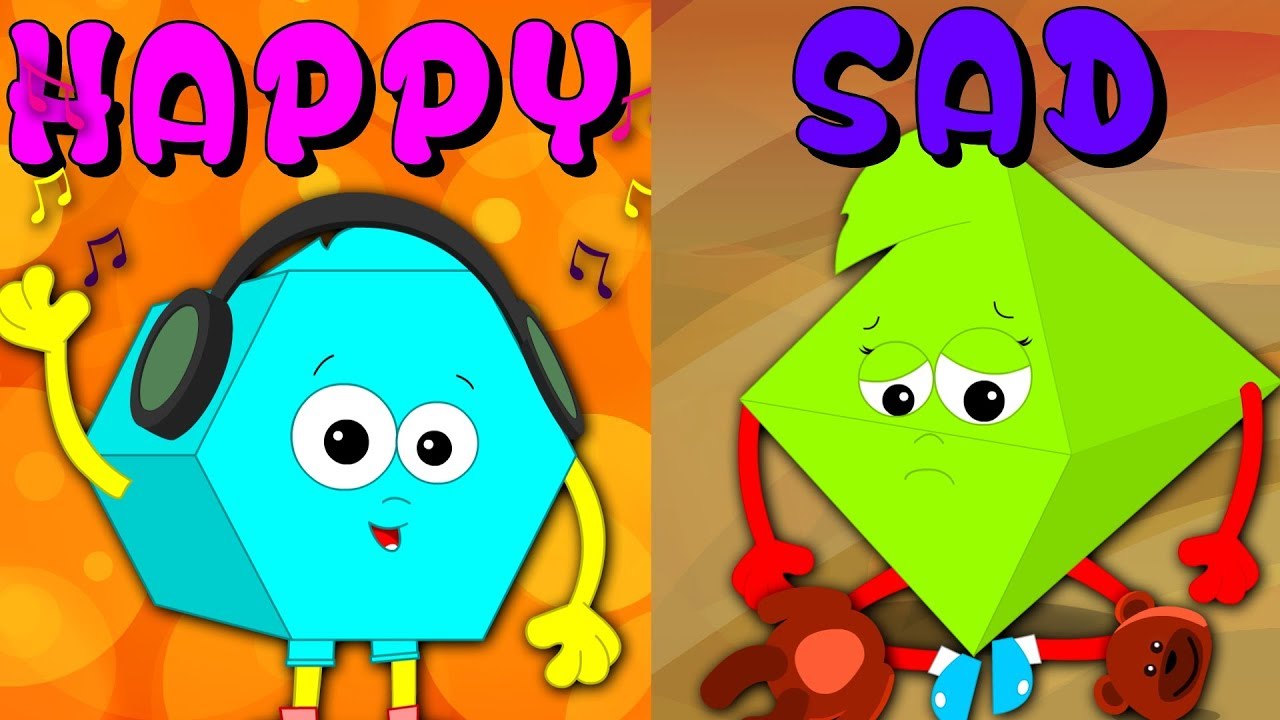 ⁣Opposite Song | Nursery Rhymes | Kids Songs | Children Rhyme By Baby Shapes