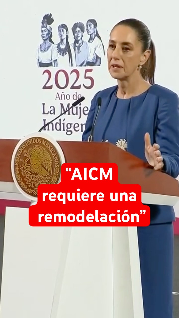 Aeropuerto de la Ciudad de México será remodelado por desniveles y hundimientos #shorts