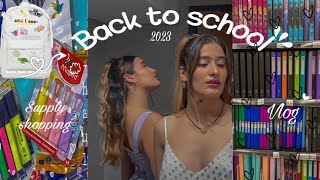 ✨Back to school shopping ✨??✏️تسوقوا معي لمشتريات المدرسة للعام  2023/2024الدراسي الجديد✨