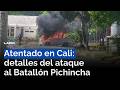 Cali: ataque contra Batallón Pichincha habría involucrado un bus escolar