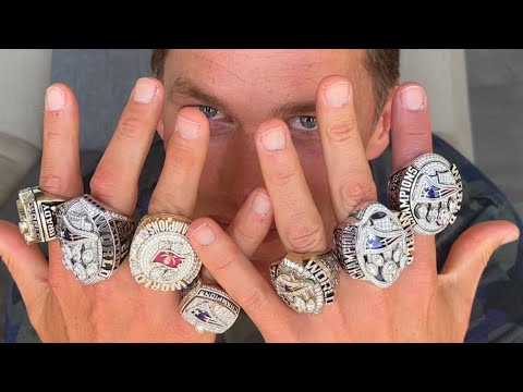 All of Tom Brady’s “7 Super Bowl rings” and his postgame speech’s