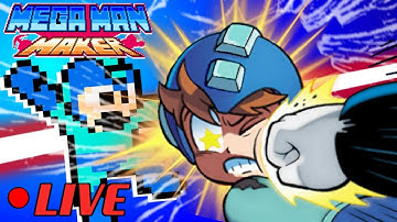 We Play Your MegaMAN Maker Levels LIVE! #32