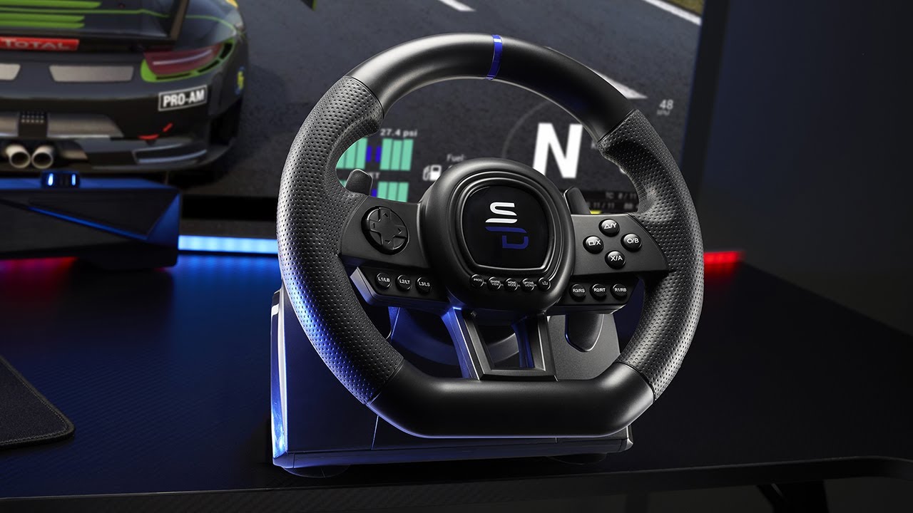 Subsonic Superdrive SV 950 Steering Wheel - Wheel, gamepad and pedals set -  Sony PlayStation 4