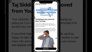 was removed from youtube | How to Recover Your Deleted YouTube Channel