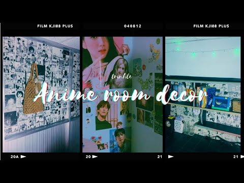 TRANG TRÍ PHÒNG THEO PHONG CÁCH ANIME || Anime room decor ...