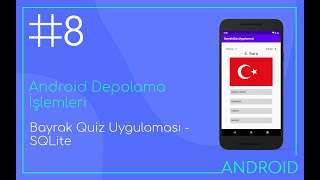 Android Kotlin Bayrak Quiz Uygulaması - Sqlite