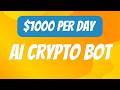 How I make $1000 per day with ai crypto trading bot - ethereum arbitrage bot