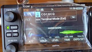 ic705 using a 12 inch tablet and doozy as the gateway