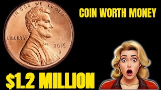 The Million-Dollar 2016 D Lincoln Penny Coin You Never Knew Existed! Coins Worth Money