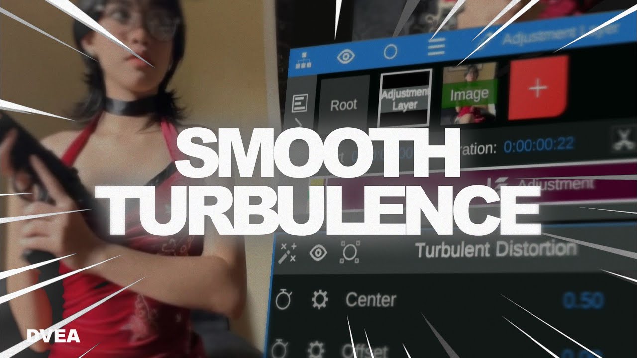 How to make smooth turbulence in Node Video