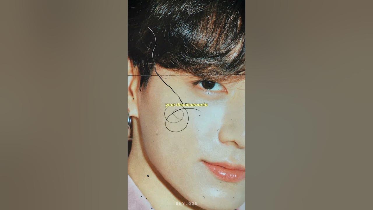 BTS Jungkook - DECALCOMANIA Lyric Whatsapp Status