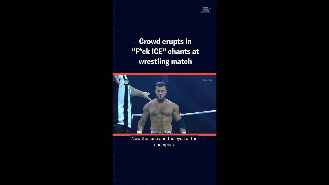 Anti-ICE Chant Breaks Out at Wrestling Match