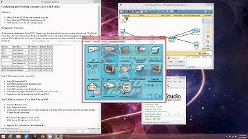 Configuring and Verifying Extended ACLs with DMZ d3845