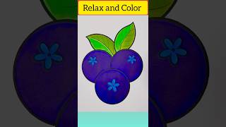 Relax and Color Stress Relief Coloring Page