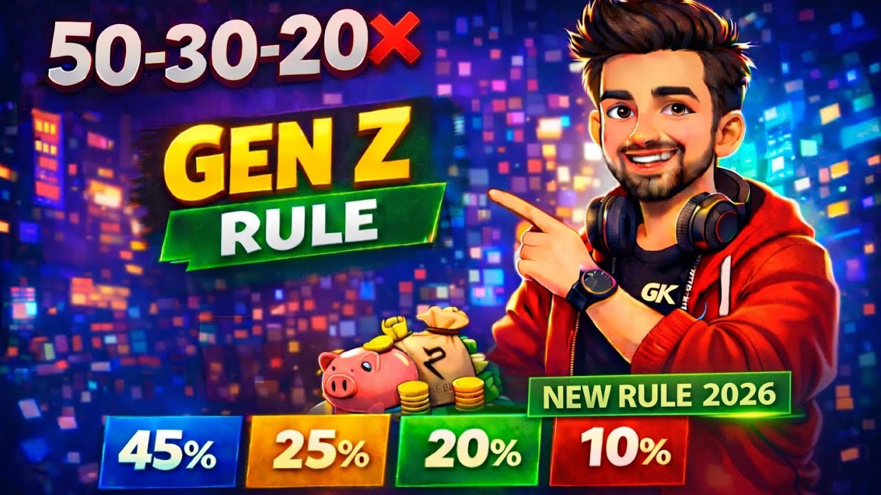 50-30-20 FAIL | 2026 ka Real Budget Rule for Gen Z #genz #budgeting ...