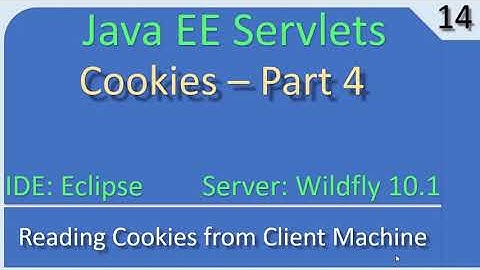 Cookies Handling Part 4 | JavaEE Wildfly Servlet Tutorial #14