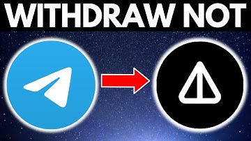 How To Withdraw Notcoin (NOT Coin) From Telegram Wallet