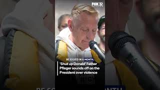 Pfleger to Trump: 'Shut up' about Chicago violence