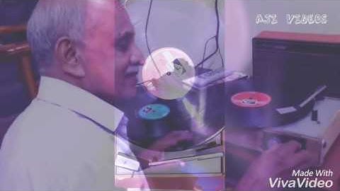 Sunday time pass with HMV Record Player