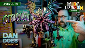 Making a Mutant Cyborg Kaiju Cthulhu. With @Dan_Does