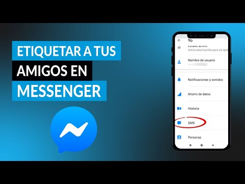 Cómo etiquetar a tus amigos a una historia de MESSENGER - Enlazar otros perfiles