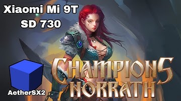 Champions Of Norrath Gameplay and Settings AetherSX2 Emulator Xiaomi Mi 9T SD730