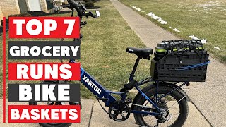7 Best Bike Baskets for Carrying Groceries Safely