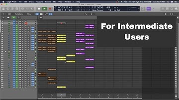 My Live Loops Workflow + Shortcuts (Part 1 - INTERMEDIATE) - Logic Pro X 10.5