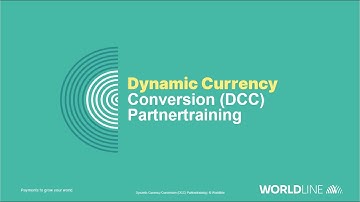 DCC (Dynamic Currency Conversion) Webinar - Maximieren Sie Ihren Umsatz als Partner