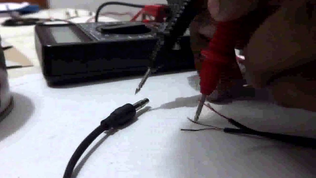 How to connect wire / speakers to 3.5mm jack - YouTube