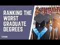 Which Are The Worst Graduate Degrees? | Student Loan Planner