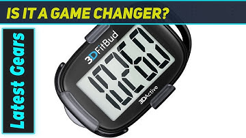 Best Simple Pedometer? 3DFitBud Simple Step Counter Review