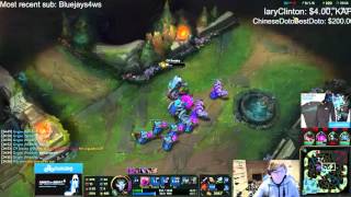 Rush And Sneaky Dynamic Queue 2V5 Baron Steal Penta Steal - League Of Legends