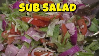 Smoked Ham & Cheese Sub Salad By Hello Fresh! 🥗