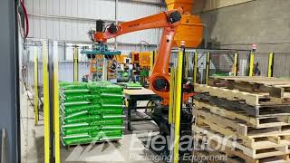 Elevation Packaging  - Automated Bag Palletizing Robotics