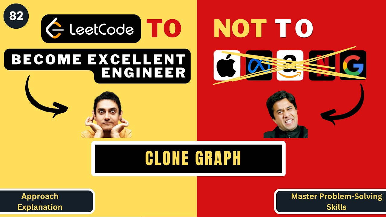 Clone Graph | Approach Explanation | Leetcode 133 | Progression90 - YouTube